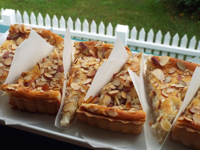 French Almond Tart at The Guava Limb Cafe